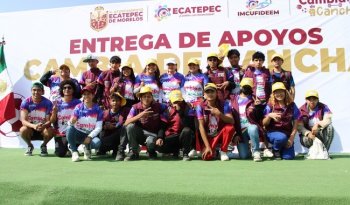 CONADE y CEDEM ponen en marcha programa 'Cambia de Cancha' en Ecatepec con entrega de kits deportivos