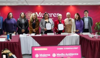 Gobierno federal firma convenio para integrar perspectiva de género en políticas ambientales y proteger a defensoras