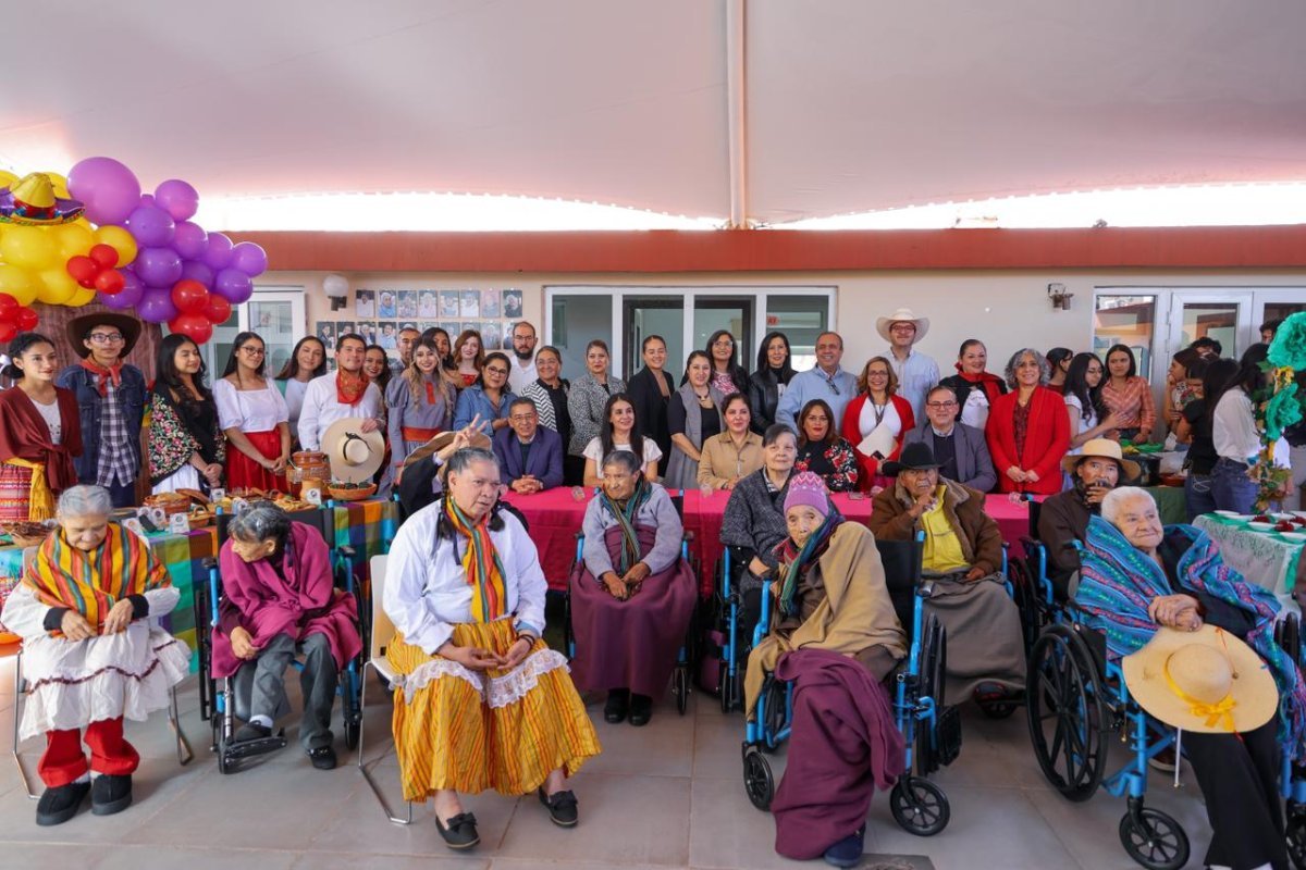 Feria de la Milpa llena de tradición y alegría a Casa Hogar de la Tercera Edad en Zacatecas