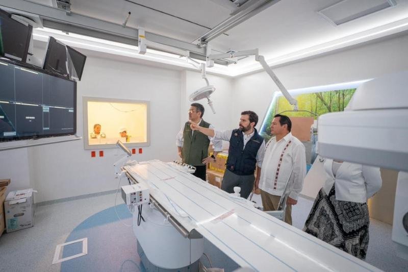 Supervisan avances del nuevo Hospital General IMSS-Bienestar 'Dr. Agustín O’Horán' en Mérida