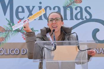 Corte simbólico del primer árbol de Navidad reafirma compromiso con el suelo de conservación en CDMX