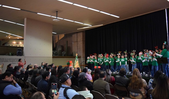 Cecut abre la muestra de villancicos Haz oír tu voz con la participación de 939 estudiantes bajacalifornianos