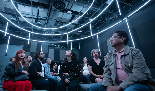 ēkhóMeta inaugura una nueva fase inmersiva en el Sonidario con sonido tridimensional y luz en sincronía
