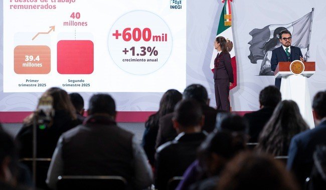 IMSS registra récord histórico de más de 22.8 millones de empleos formales afiliados