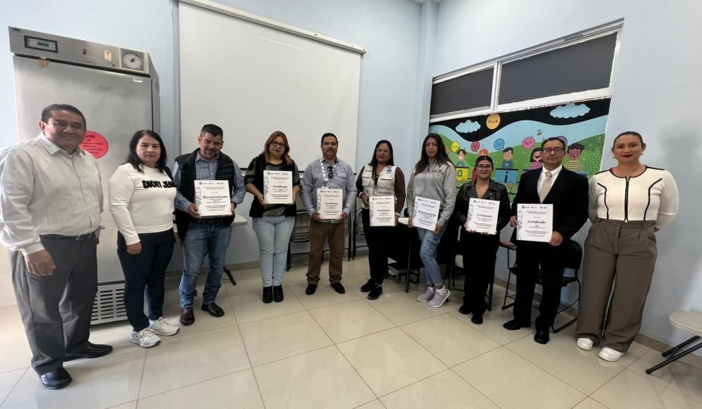 Secretaría de Salud certifica a cinco entornos saludables en Tarimoro