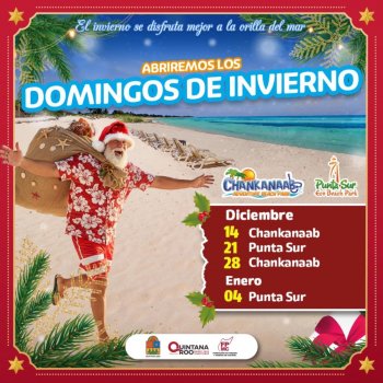 FPMC lanza campaña 'Domingos de Invierno' para abrir parques naturales los domingos en Cozumel