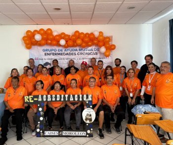 Grupo de Ayuda Mutua 'Luchadores de la Vida' en Moroleón logra reacreditación por resultados en salud