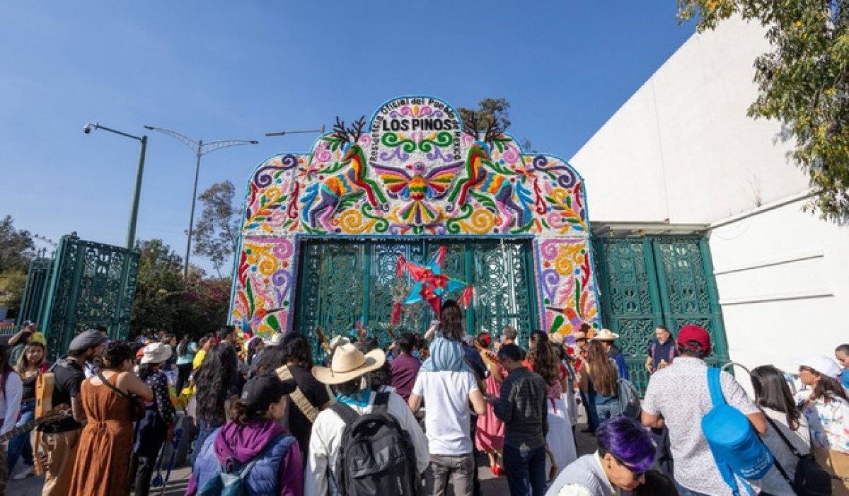 Los Pinos celebra siete años como espacio cultural con la Fiesta decembrina