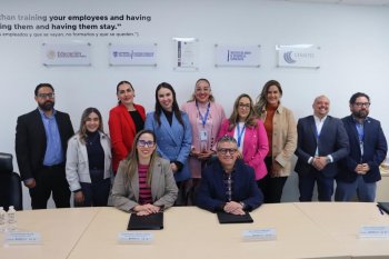 Inadet e ICHMujeres firman convenio para impulsar formación y desarrollo de mujeres en Chihuahua