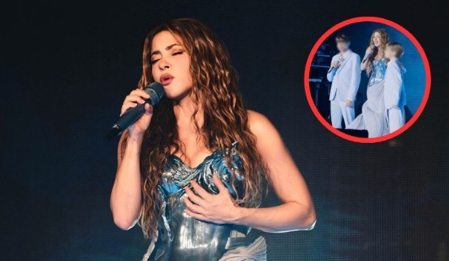 Shakira conmueve en Buenos Aires al cantar Acróstico junto a sus hijos y rendir homenaje a Gustavo Cerati