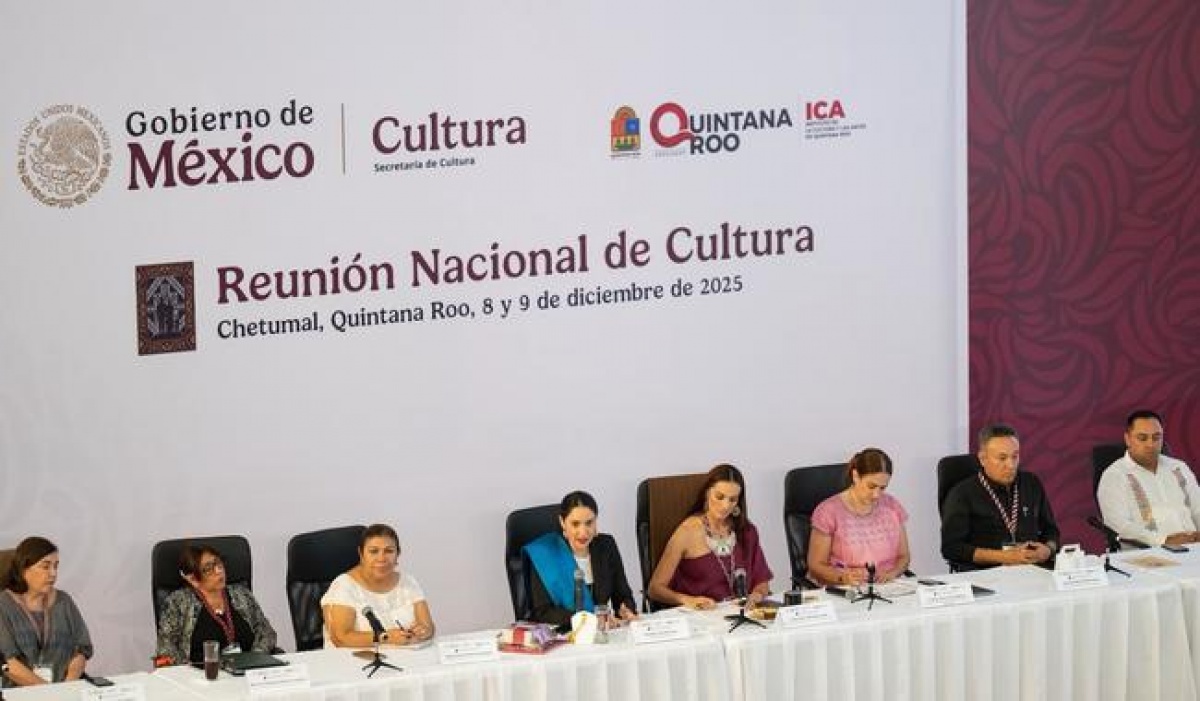 Clausuran la Reunión Nacional de Cultura 2025 y anuncian a San Luis Potosí como sede para 2026