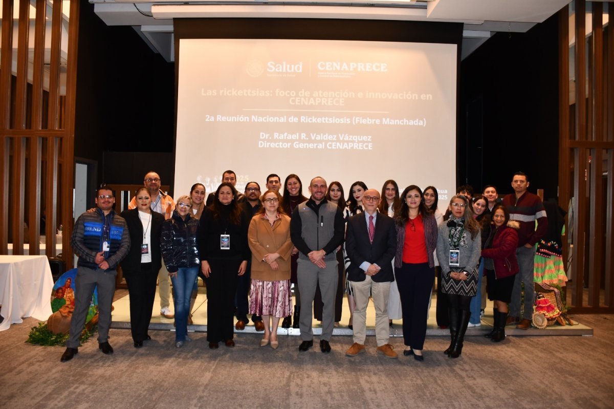 Autoridades de salud fortalecen estrategias contra la rickettsiosis en reunión nacional en Chihuahua