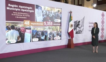 Presidenta Sheinbaum informa avances del Plan Michoacán por la Paz y la Justicia a un mes de su implementación