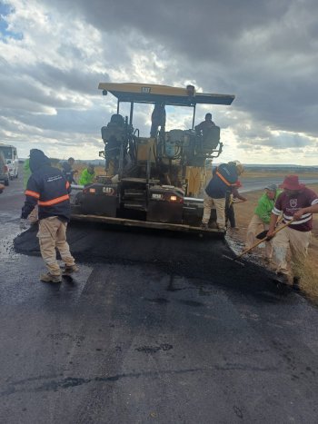 Rehabilitan tramo El Fraile – Los Reyes en Villa Hidalgo como parte del programa Rescate Carretero