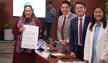 IMSS recibe reconocimiento del Senado por su labor en derechos humanos