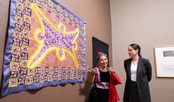 Inauguran exposición histórica de mujeres artistas indígenas en el Museo Nacional de la Estampa