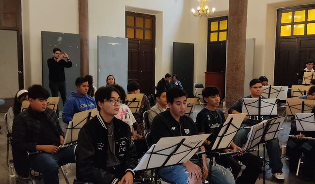 Debuta la Banda Sinf&oacute;nica Estatal ECOS con concierto navide&ntilde;o en Jalisco