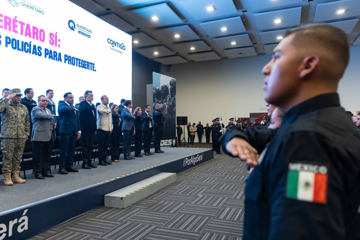 Graduaci&oacute;n de 193 nuevos polic&iacute;as refuerza la seguridad en Quer&eacute;taro