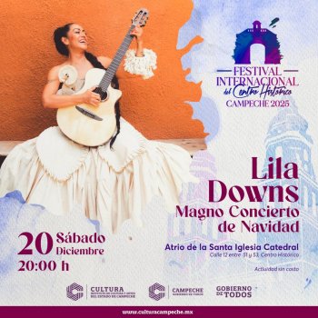 Festival Internacional del Centro Histórico de Campeche culmina con amplia oferta cultural gratuita