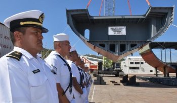 Inicia construcción de siete nuevos buques patrulla oceánica de la Armada de México en Salina Cruz