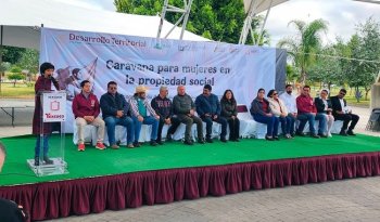 Sedatu realiza 115 Caravanas para Mujeres en la Propiedad Social y destaca entrega de más de 20 mil títulos a mujeres agrarias en 2025