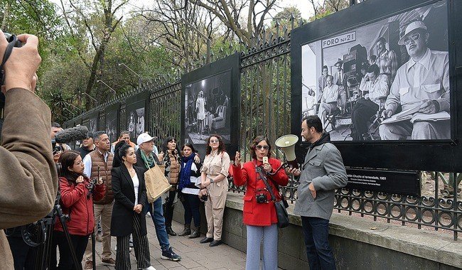 Estudios Churubusco inaugura exposici&oacute;n fotogr&aacute;fica por 80 aniversario en Chapultepec