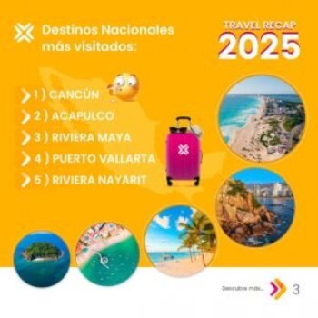 Acapulco se consolida como el segundo destino turístico más visitado de México en 2025