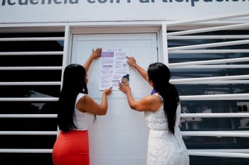 Gobierno de Colima instala segundo Punto Violeta en Villa de Álvarez para protección de mujeres