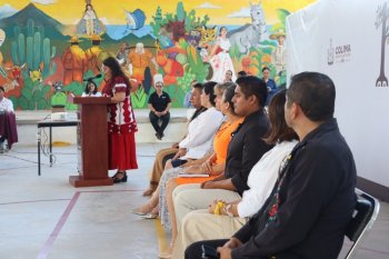 Rectora de la Universidad Intercultural de Colima rinde primer informe, destaca modelo educativo propio