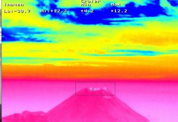 Volcán de Fuego de Colima mantiene comportamiento estable sin riesgo para poblaciones