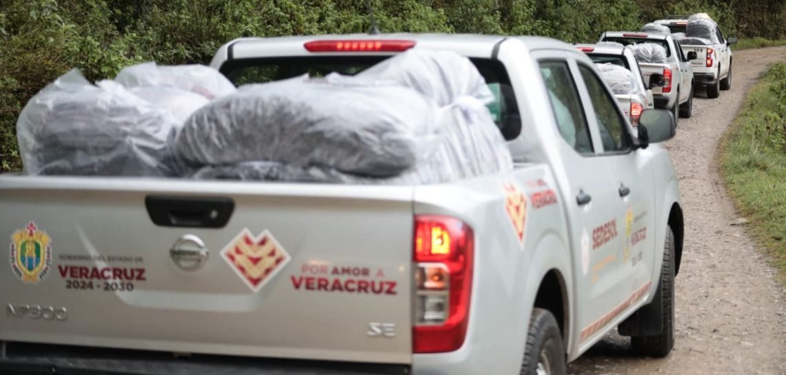 Caravana Abrigando Corazones beneficia a m&aacute;s de 3 mil personas en tres municipios de Veracruz