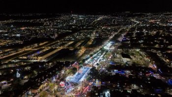 Gobernadora Tere Jiménez inaugura Villa Navidad 2025 en la Línea Verde de Aguascalientes