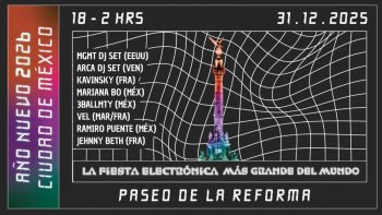 Paseo de la Reforma se convertirá en pista de baile para recibir el 2026