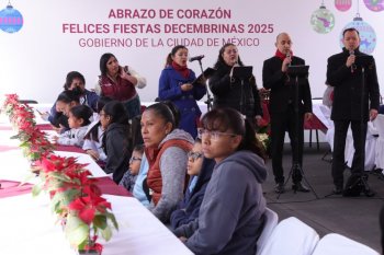 Jefa de Gobierno reitera compromiso de fortalecer bienestar social y empleos para 2026 en encuentro con vecinos