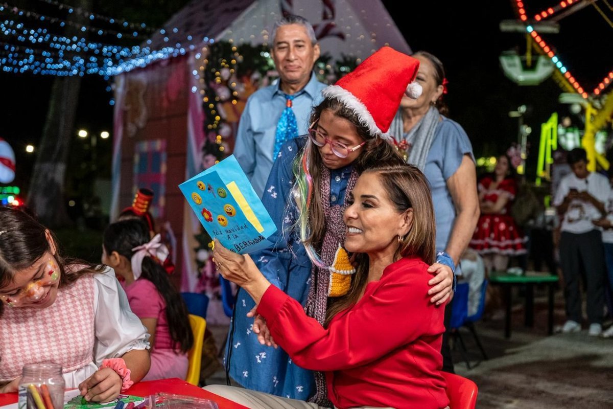 Gobernadora de Quintana Roo convoca a reencuentro familiar y a valorar momentos sin pantallas en Navidad