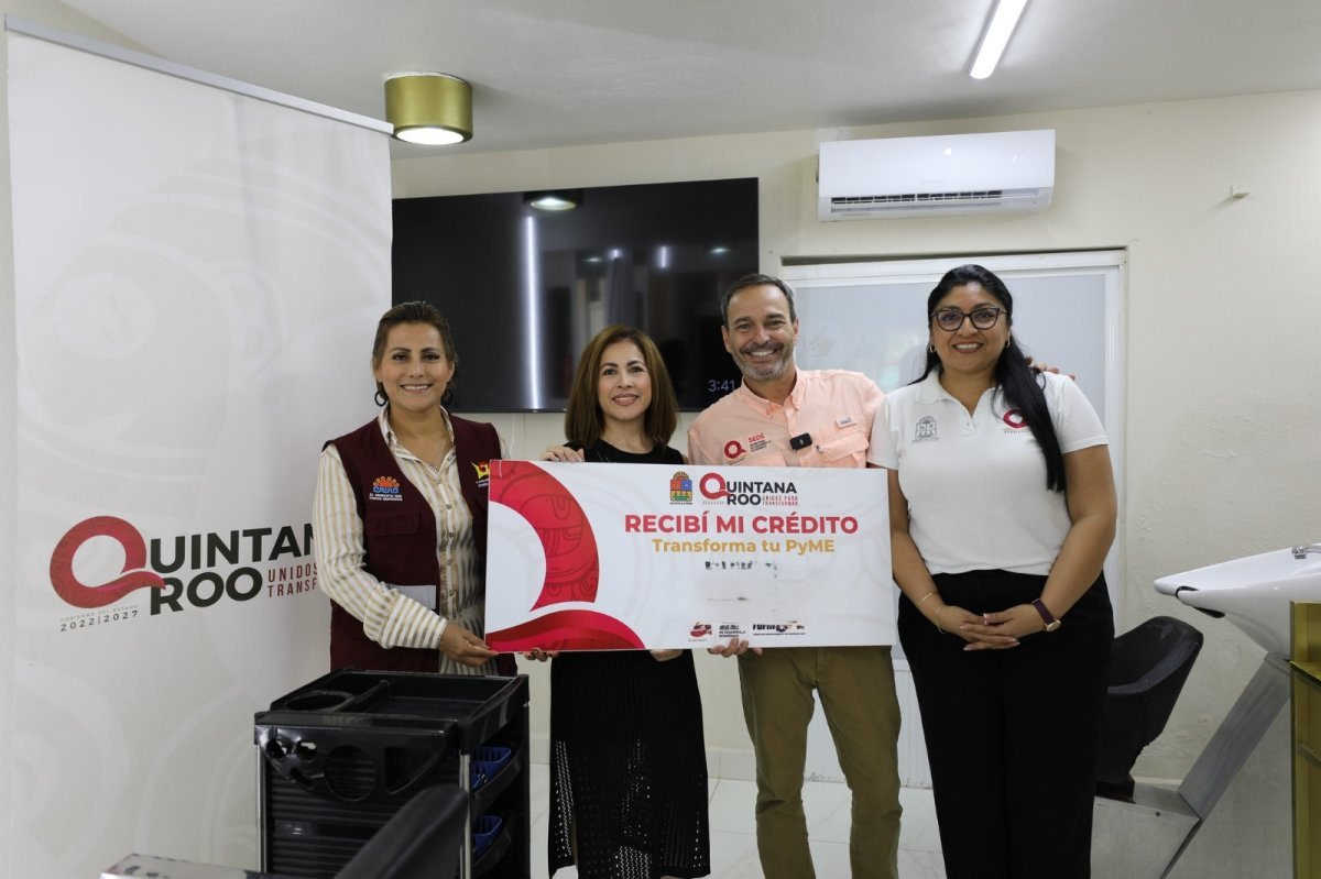 Gobierno de Quintana Roo beneficia a 240 MIPyMEs con cr&eacute;ditos respaldados por recursos estatales en 2025