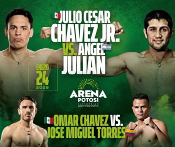 Julio César Chávez Jr. confirma su regreso al ring en San Luis Potosí para enero de 2026