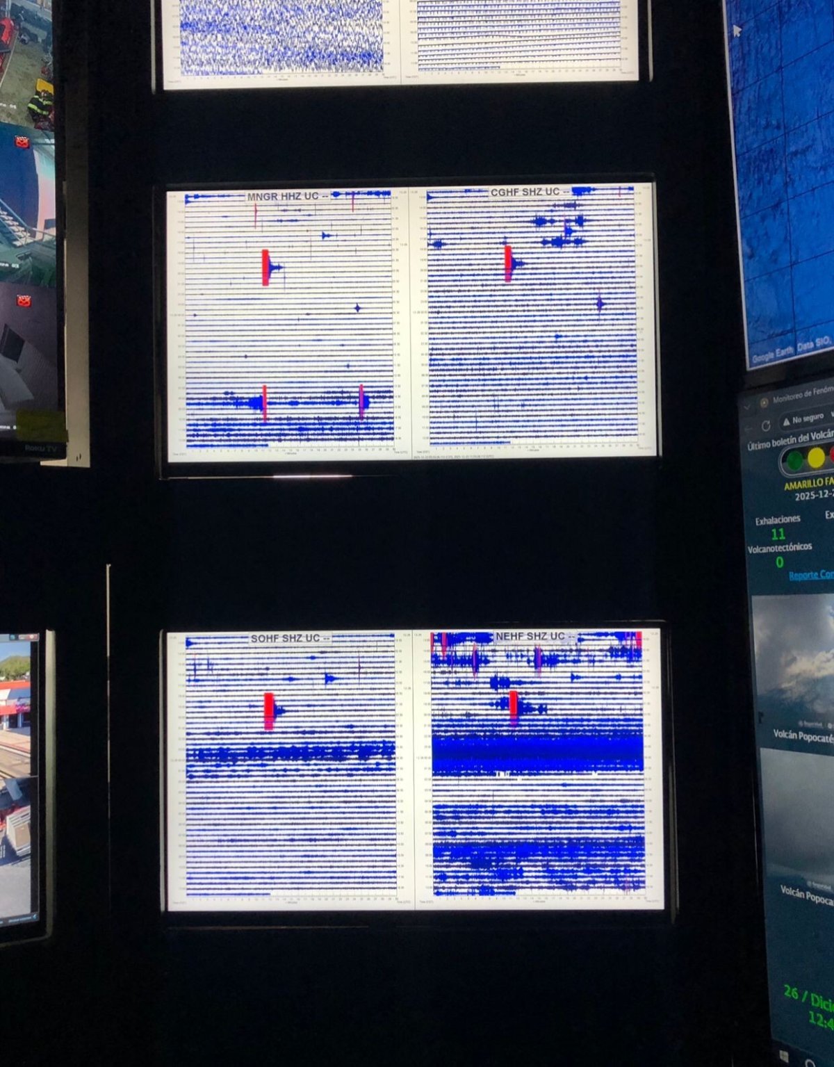 Volc&aacute;n de Fuego de Colima mantiene comportamiento estable sin riesgo para poblaciones