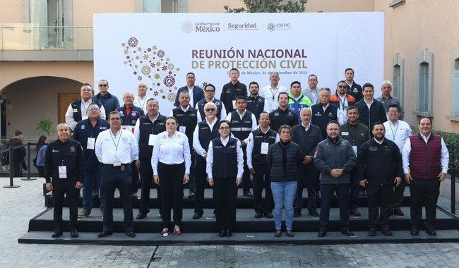 Coordinaci&oacute;n Nacional de Protecci&oacute;n Civil consolida trabajo interinstitucional y avances en prevenci&oacute;n durante 2025