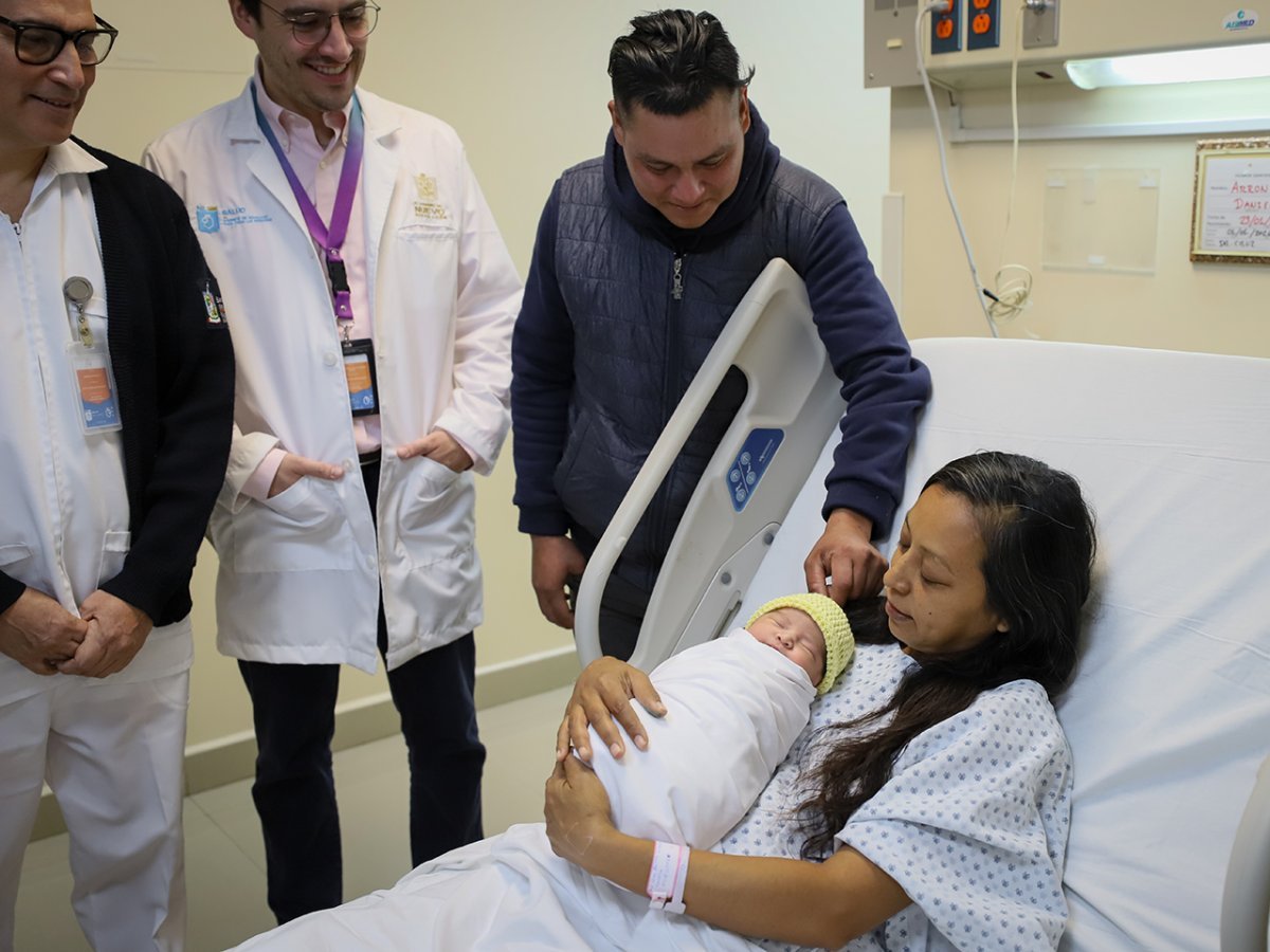 Nicole, la primera beb&eacute; de 2026 en Nuevo Le&oacute;n, nace en Hospital Materno Infantil de Guadalupe
