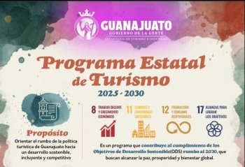Guanajuato lanza Programa Estatal de Turismo 2025-2030 con visión sostenible y participativa