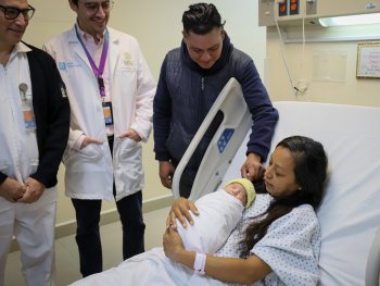 Nicole, la primera bebé de 2026 en Nuevo León, nace en Hospital Materno Infantil de Guadalupe
