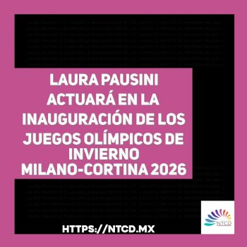 Laura Pausini actuará en la inauguración de los Juegos Olímpicos de Invierno Milano-Cortina 2026