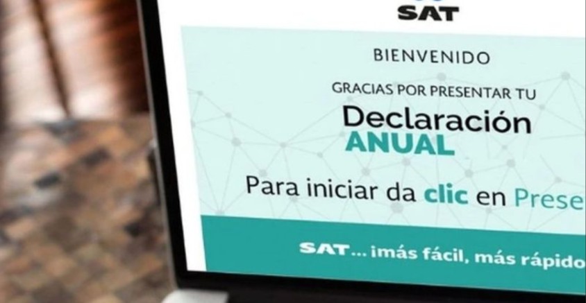 SAT recuerda fecha l&iacute;mite para declaraci&oacute;n anual 2026 y beneficios fiscales