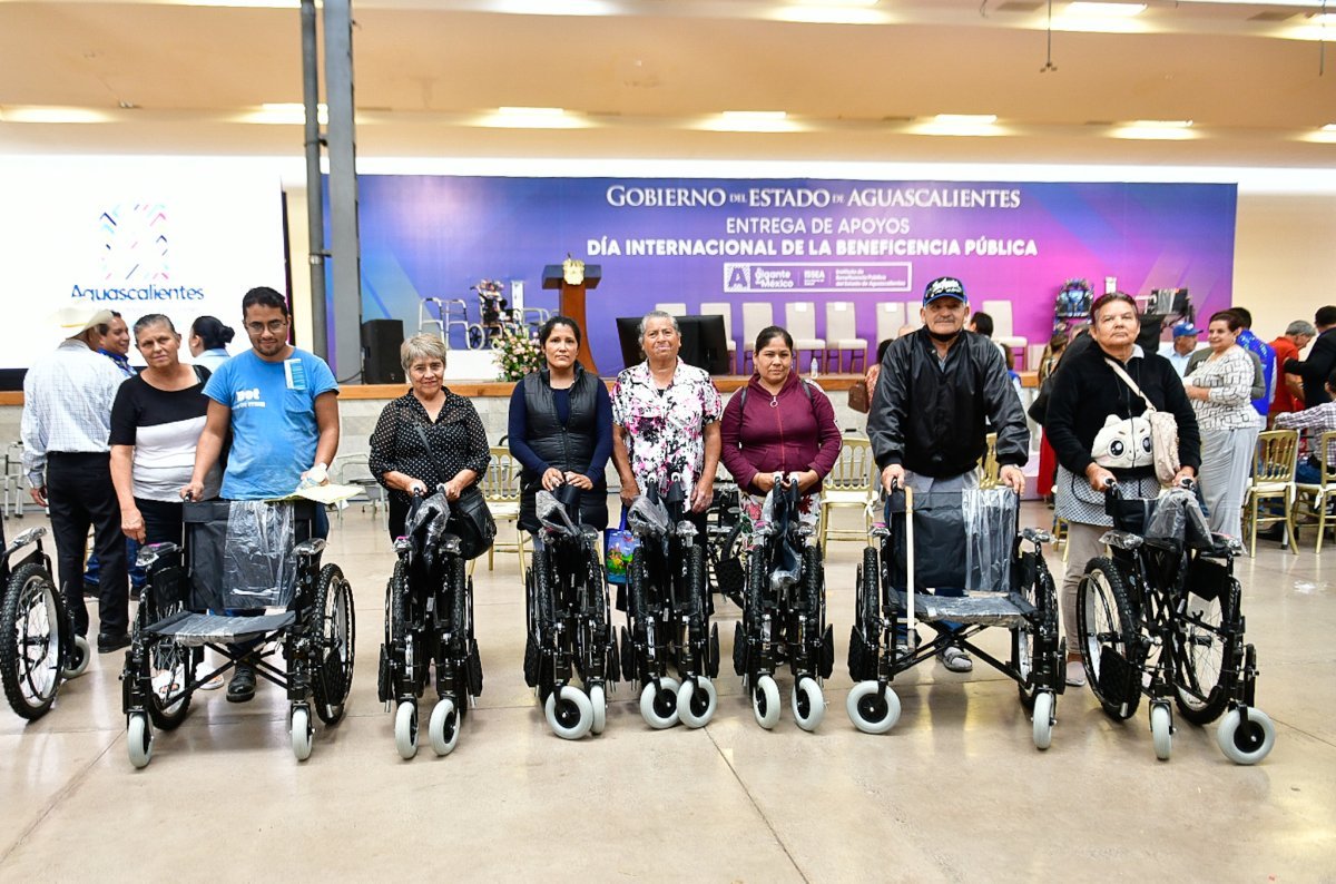IBPEA transforma la vida de m&aacute;s de 4,800 personas en Aguascalientes con apoyos para la movilidad y salud