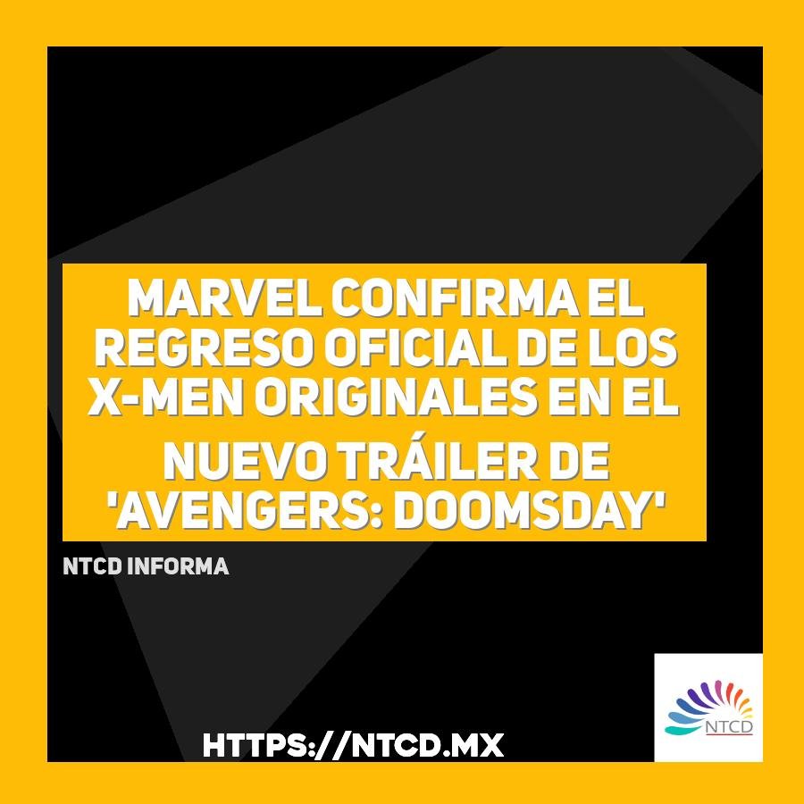 Marvel confirma el regreso oficial de los X-Men originales en el nuevo tr&aacute;iler de 'Avengers: Doomsday'