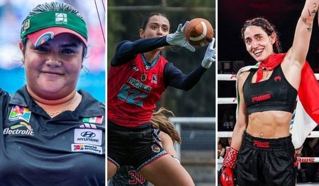 Tres atletas mexicanas nominadas al premio 'Atleta del A&ntilde;o 2025' de los Juegos Mundiales
