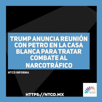 Trump anuncia reunión con Petro en la Casa Blanca para tratar combate al narcotráfico