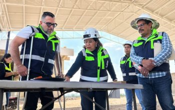 Secretaría de Obra Pública supervisa avances en obras prioritarias de Pénjamo