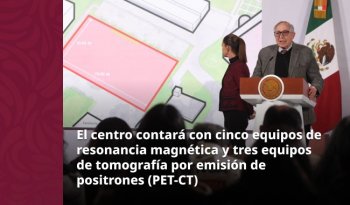Anuncian construcción de Centro de Diagnóstico de Alta Especialidad para agilizar atención en Institutos Nacionales de Salud